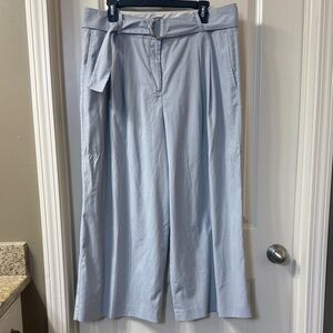 Ann Taylor Light Blue Wide Leg Pants